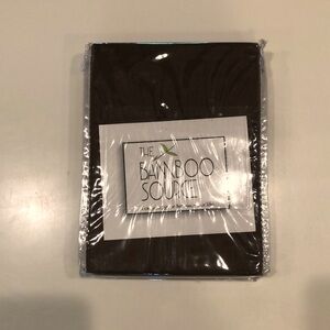 - NWT BedVoyage Bamboo set of 2 Pillow Shams in Standard in Chocolate Brown